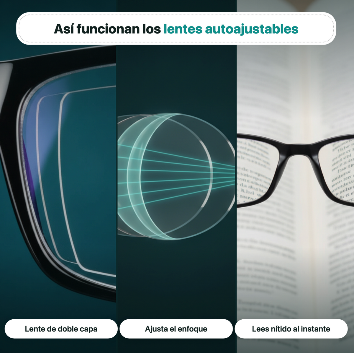 Lentes de Lectura Autoajustables