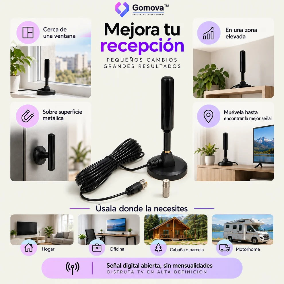 ANTENA TV DIGITAL HD
